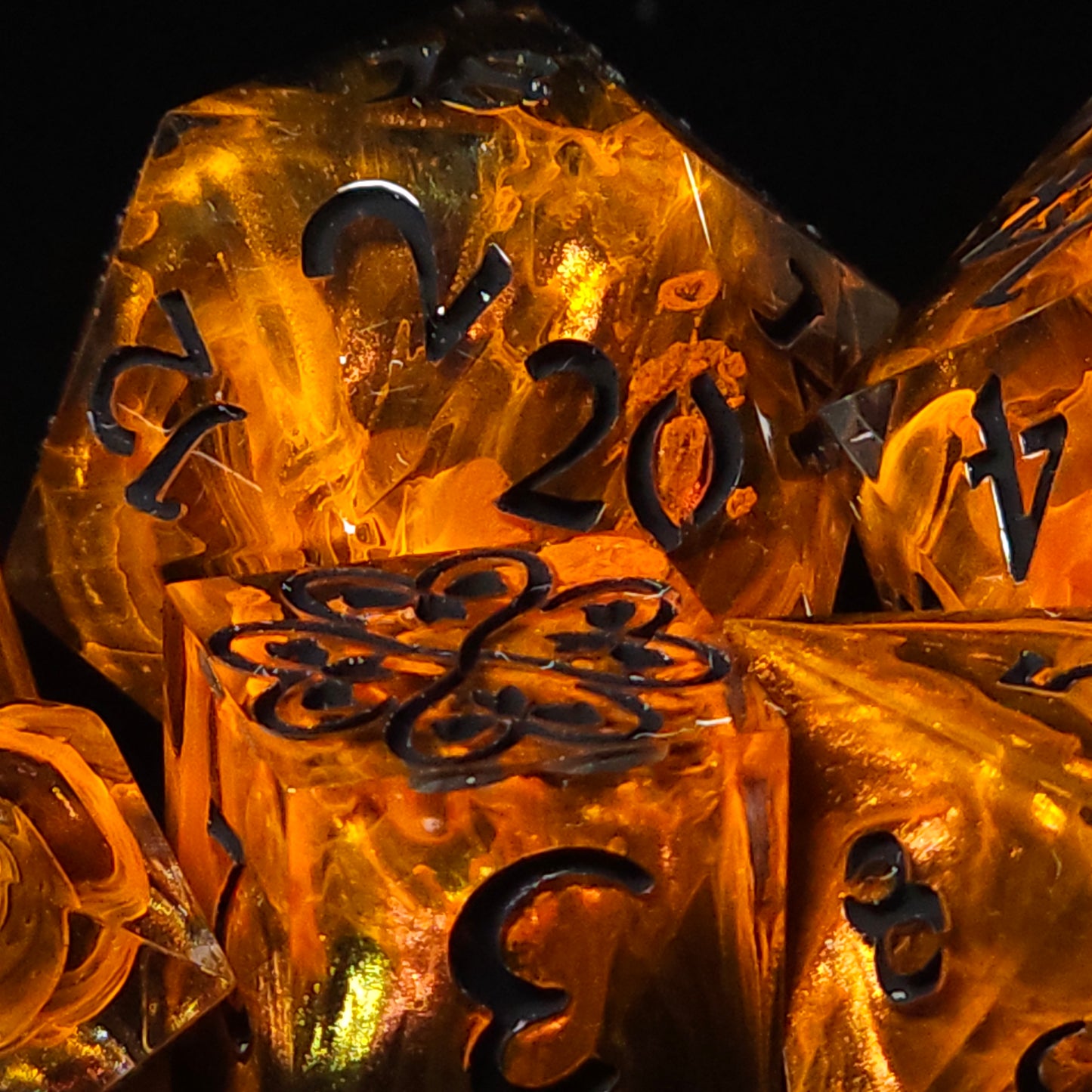 Copper and Flames(Black Ink)