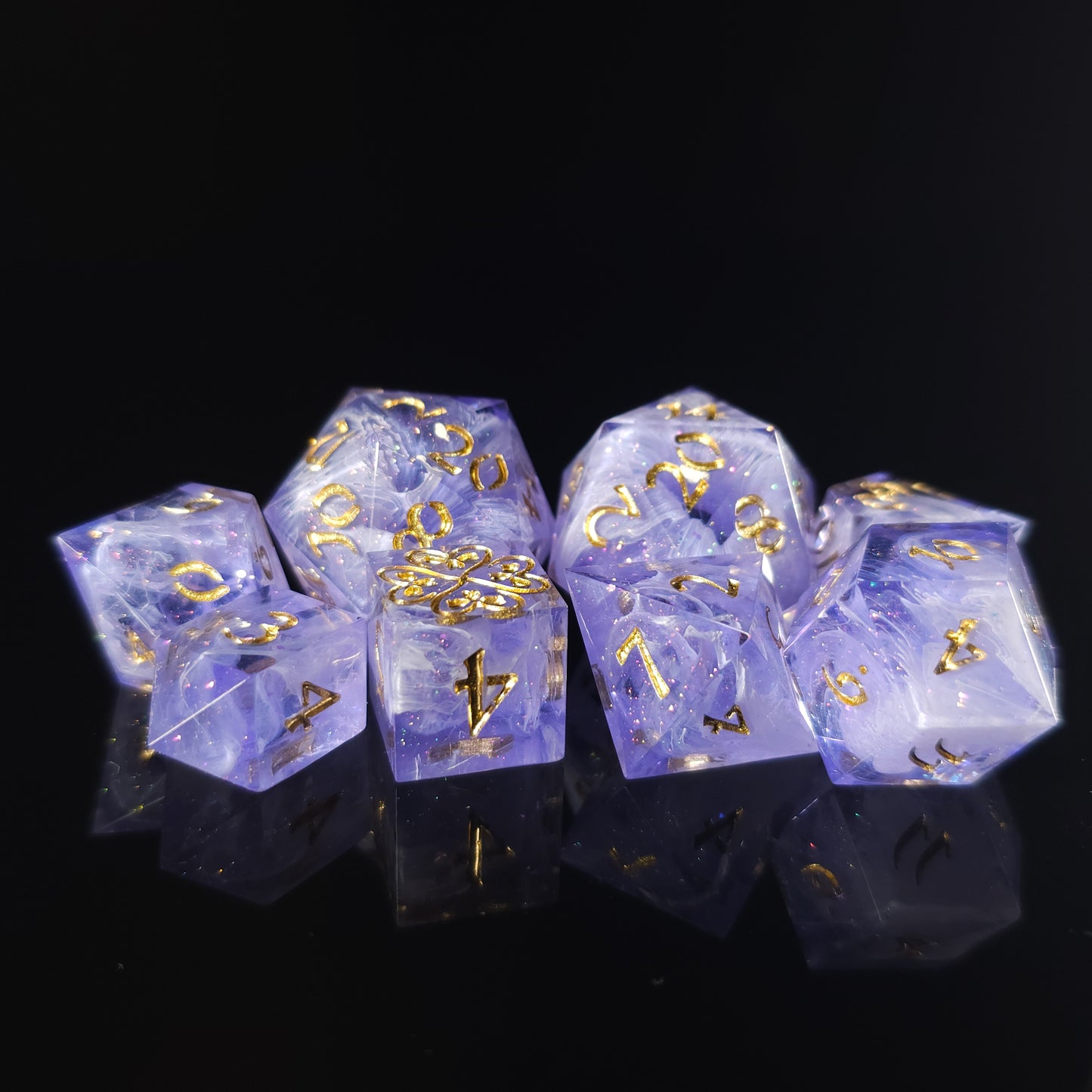 Violet Swirls