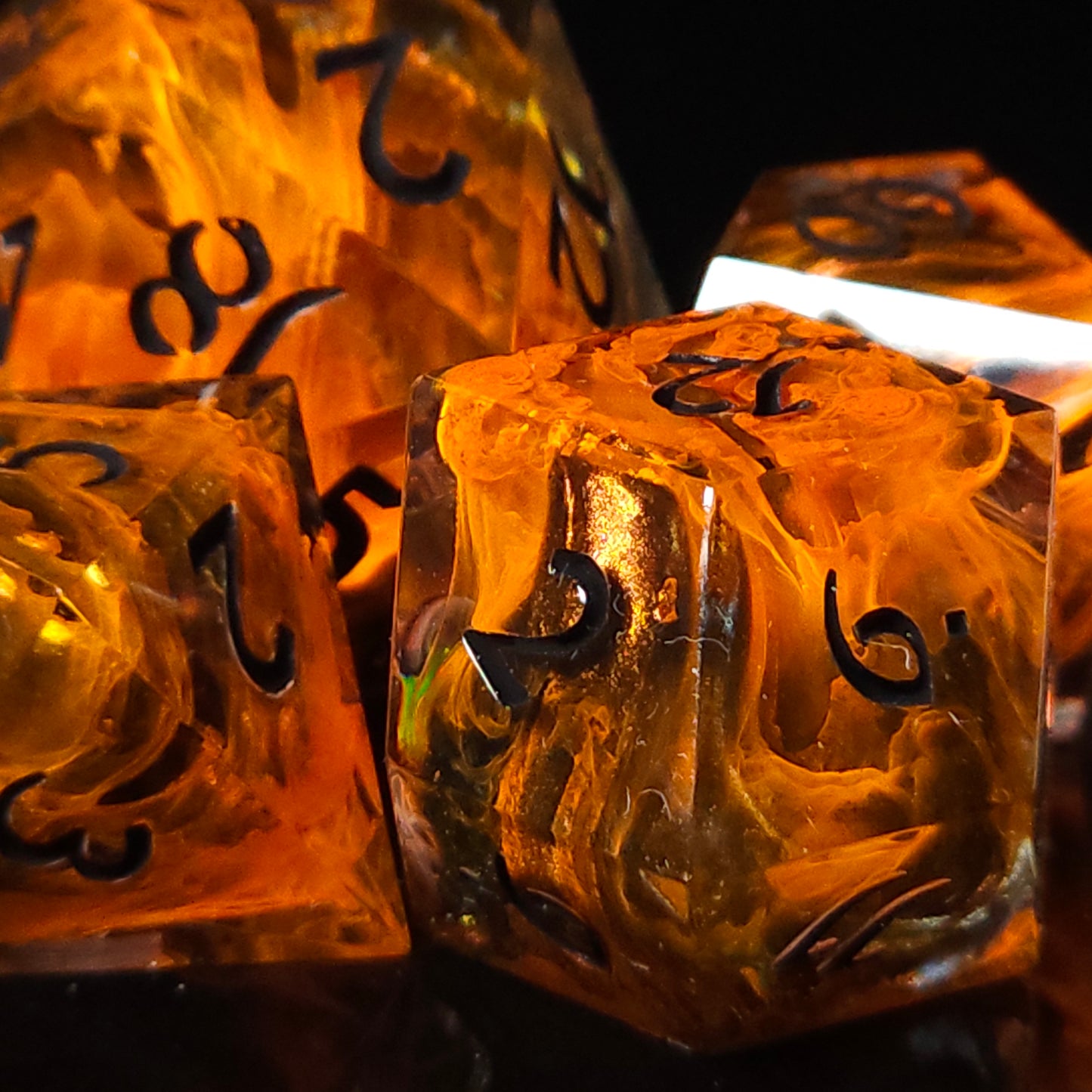 Copper and Flames(Black Ink)