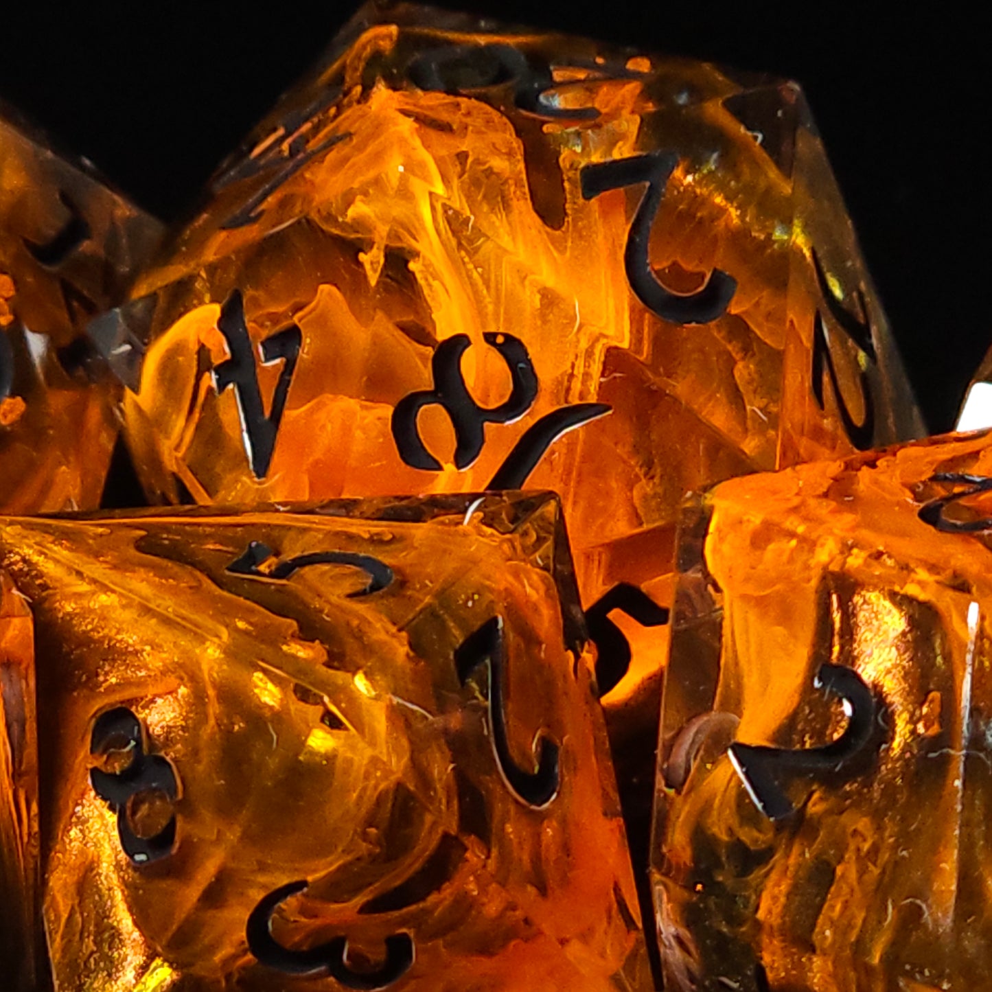 Copper and Flames(Black Ink)